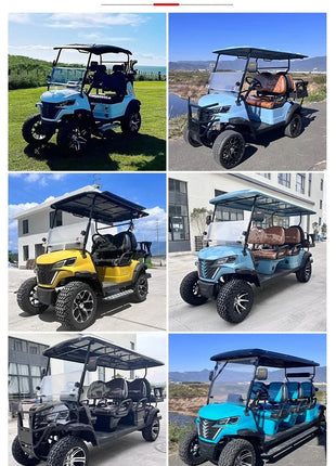 2025 MMC New Model Long Range Battery Powered Electric Off-Road 48 Volt Adults Scooter Solar Panels 4 Seat Cheap Golf Cart - Riparo82