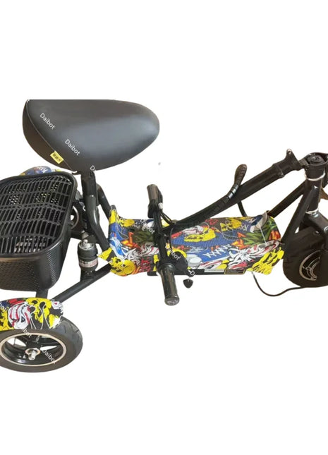 3 Wheel Mobility Scooter For Adults Electric Scooter With Basket Handlebar Foldable Commuter Small Electric Tricycle For Elderly - Riparo82