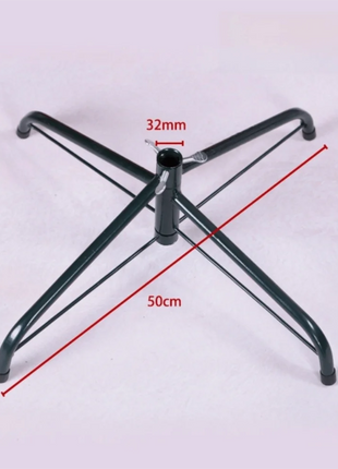 Base per supporto per albero di Natale in metallo resistente Robusto supporto per albero di Natale rotante Base per albero di Natale artificiale Accessorio per albero di Natale - riparo82