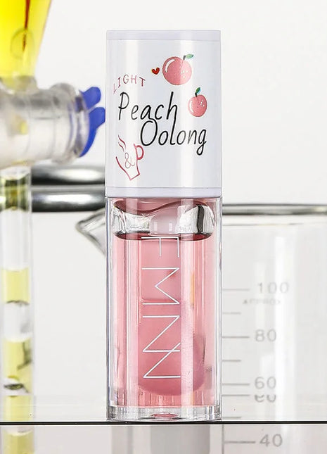 Peach Lip Oil Gloss Plumper Moisturizing Non Sticky Sexy Water Glossy Long-Lasting Transparent Liquid Lipstick - Riparo82
