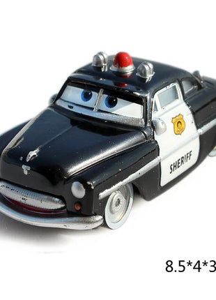 Disney Pixar Cars 2 3 Pressofuso in metallo Veicolo Saetta McQueen Mater Jackson Storm Miss Fritter Auto Giocattolo Giocattoli per bambini Regali di Natale - riparo82