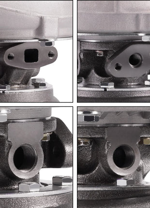GT30 GT3037 GT3076 4 bolts Flange A/R 0.6 0.82 Water Cool Universal  Turbocharger for All  4 / 6 cyl  2.5L-3.0L engines
