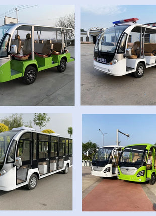 New solar power factory customized electric sightseeing tour bus, park, amusement park, airport and scenic area shuttle bus - Riparo82