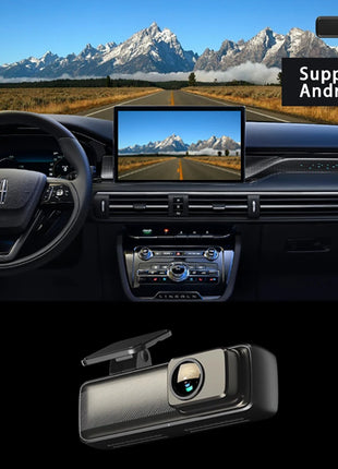 Dashcam Dash Cam Dash Car Camera Full HD Car DVR USB Video Recorder for Android Smart System With Adas WiFi Connect Night Vision - Riparo82