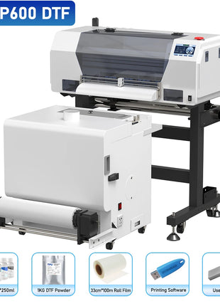 Stampante A3 DTF/Stampante A3 XP600 DTF/Stampante A4 L805 DTF Macchina da stampa per magliette per stampante a trasferimento diretto in legno metallico