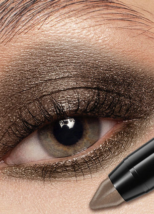 1pc Brown Pearl Eyeshadow Stick Pen Waterproof Long Lasting Eye Shadow Makeup Dark Smoky High Pigments Eye Cosmetic  Palette - Riparo82