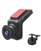 Dash Cam Car USB ADAS DVR HD1080P Special for Android Multimedia Player Dual-lens Front Rear 170 Degree Recorder Reverse Vision - Riparo82