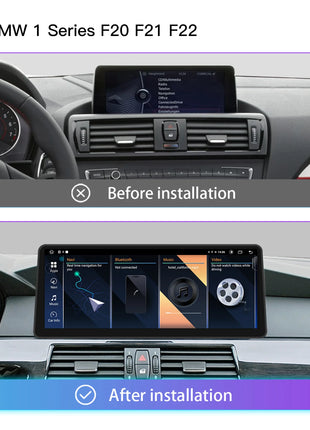 12.3"Wireless Carplay Android 14 Car Radio For BMW 1 Series F20 F21 2Series F23 2013-2016 NBT EVO Multimedia Player Stereo Audio - Riparo82