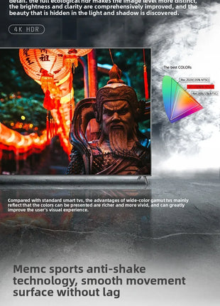 borderless comprehensive 100-inch TV 110 network 85WIFI65 LCD high definition 4k large screen - Riparo82