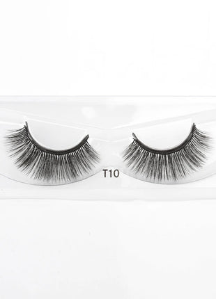1 Pair Magnetic Eyelashes Wispy 3D Mink Lashes Natural Long Faux Cilios Eyelash Extension Handmade False Eyelashes Makeup Tools