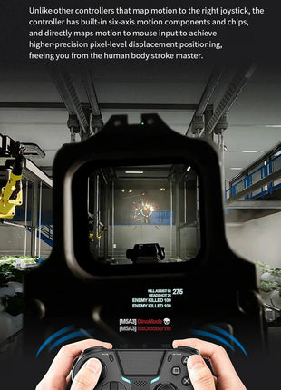 Controller + custodia per PS4 PS3 PS Playstation 4 3 PC Control Wireless Bluetooth Mobile Android TV Gamepad Gaming Game Pad