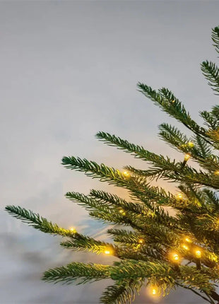 Piccolo albero di Natale Materiale 100% PE con luci a LED Albero di Natale da tavolo 45 cm / 60 cm Decorazioni per l'atmosfera della festa di Natale