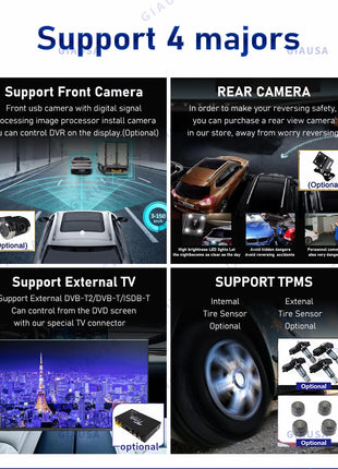Car DVR Dash Cam Full HD 1080P Dash Cam For DVD Android Player ADAS LDWS Navigation Unit Auto Audio Voice Video Recording - Riparo82