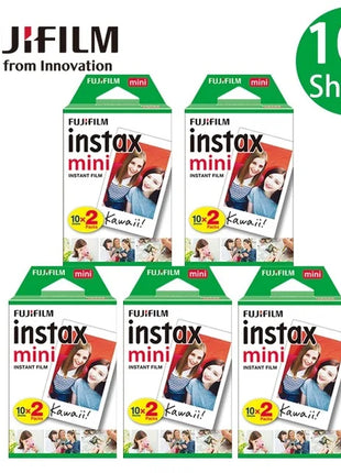 Fujifilm Instax Mini Pellicola Bordo Bianco 10 20 40 60 80 100 Fogli Per FUJI Macchina Fotografica Istantanea Mini 12/11 Mini 9 8 7s 70 EVO Link