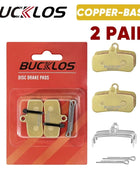 BUCKLOS MTB Pastiglie Freno A Disco per SHIMANO D02S Pastiglie Freno Idraulico In Metallo A Base di Rame Pastiglie Freno Per Mountain Bike per M9120 M820 M810