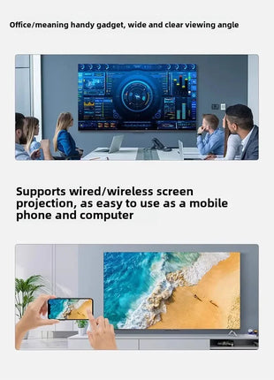 A55/60/6575/85/100 inch explosion-proof full screen ultra high definition Internet Protocol Television - Riparo82