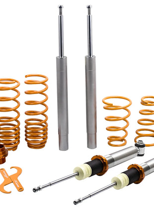 Adjustable Coilovers Coilover For BMW 5 Series E34 Sedan 530i 535i 540i 89-95 Suspension Shock Struts For  Absorber Lowering Kit