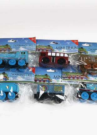 Thomas Treno in legno Giocattoli per bambini James Diesel Molley Toby Oliver Harold Aereo Modello ferroviario Thomas e i suoi amici Giocattoli Regali per bambini