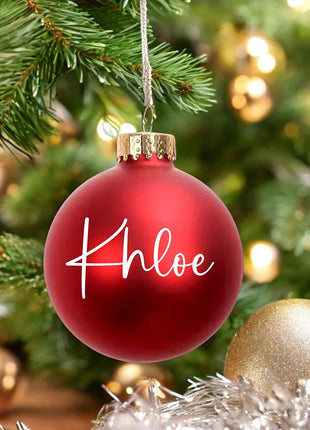 Palla di Natale personalizzata da 10 pezzi Palla di Natale personalizzata Palla di Natale personalizzata per il primo Natale del bambino - riparo82