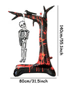1pcs Halloween Giant Pumpkin Skeleton Standing Balloon House Witch Dead Tree Inflatable Foil Ballon Halloween Party Deco Supplie - Riparo82