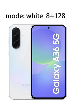 Samsung galaxy a36 5g - 8gb + 128gb 50mp fotocamera 6.7" schermo Samsung portafoglio sottile vetro posteriore batteria 5000mah IP67