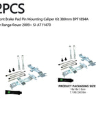 1/2PCS Range Rover 2009- Brembo Pastiglie Freno Anteriori Spille Kit di Sostituzione BPF1894A Adatto a Range Rover 2009+ SI-AT11470 380MM