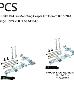 1/2PCS Range Rover 2009- Brembo Pastiglie Freno Anteriori Spille Kit di Sostituzione BPF1894A Adatto a Range Rover 2009+ SI-AT11470 380MM