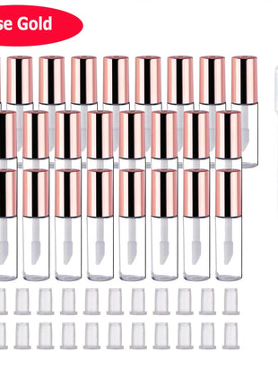 1.2ml Mini Lip Gloss Tubes with Wand Empty Travel Bottle Refillable Lip Gloss Containers Lip Balm DIY Lipstick Cosmetics - Riparo82