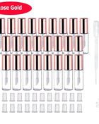 1.2ml Mini Lip Gloss Tubes with Wand Empty Travel Bottle Refillable Lip Gloss Containers Lip Balm DIY Lipstick Cosmetics - Riparo82
