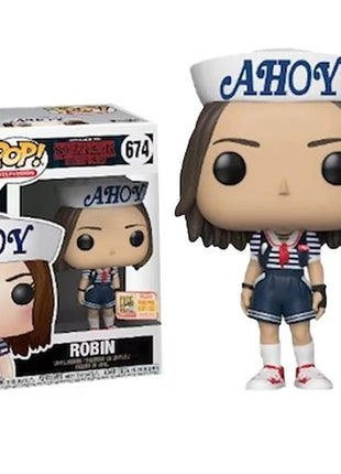 Brand New FUNKO POP Stranger Things STEVE EDDIE WILL Robin Steve Giocattoli Action Figure Da Collezione Modello Da Scrivania Bambole Giocattoli Merci