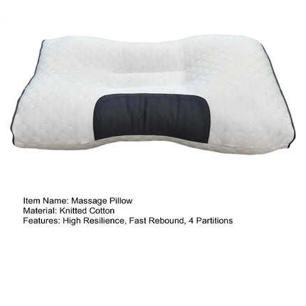 Cervical Orthopedic Neck Pillow Spa Massage Pillow Bed Pillow Ergonomic Neck Pillows Pain Relief Sleeping Orthopedic Pillows