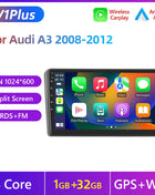 Podofo Android Carplay Car Radio For Audi A3 8P S3 RS3 Sportback 2003-2012 Android Auto 4G Multimedia Navigation autoradio DSP - Riparo82