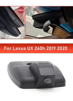 Dash Cam For Lexus NX 300H 350H RX 350 450H UX 250H ES ES200 ES250 ES300H LM LM300h GX IS UHD 4K Dashcam Car DVR Front and Rear - Riparo82