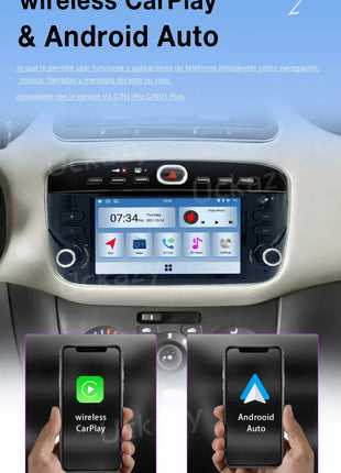 1 Din Android 14 Car Radio For Fiat/Linea/Punto evo 2012-2015 Multimedia Screen GPS Navigation Stereo Audio Head Unit Carplay 4G - Riparo82