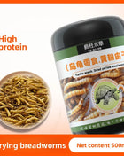 FKSC Turtle Food Mix - Freeze-Dried Shrimp/Mealworm/Fish & Chicken - Protein Rich Treat for Red-Ear Sliders & Aquatic Turtles - Riparo82