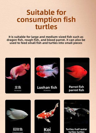 GEN CLIMB Freeze-Dried Antarctic Krill for Turtles & Fish - Premium Food for Arowana, Blood Parrot,Aquatic Turtles-High Protein - Riparo82