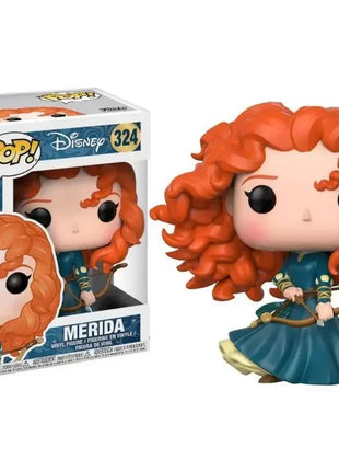 Funko POP Principessa Disney Merida 324 #   Rapunzel 223 #   Elsa 82 Cenerentola 41 138 #   Ariel 27 Gelsomino 52 #   Biancaneve 08 #   Giocattoli modello in PVC