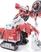 AOYI Cool 8 IN 1 Oversize Devastator Toys Boy Anime Hook Action Figures Robot Car Ingegneria Modello di veicolo Bambini - riparo82