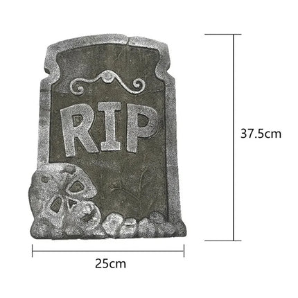 1pcs Halloween Foam Tombstones Outdoor Home Decoration Outdoor Bats Skeleton Gravestone Graveyard Horror Atmosphere Party Props