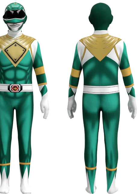 Costume Power Rangers Carnevale 2026 - Tuta Zentai Bambini e Adulti