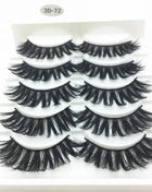 10/2 Pairs Mink Eyelashes Natural 3D Lashes Faux Cils Makeup Dramatic False Eyelashes Wholesale Eyelash Extension Makeup Tools