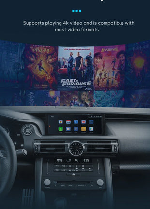 AutoRadio Android14 Wireless Carplay Car For Lexus IS RC 200 250 300 350 200T 300h Multimedia Player Navigation GPS Stereo Audio - Riparo82