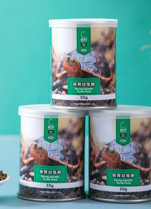 YUR KWAI Turtle Food - Pellets for Baby&Adult Turtles-High Protein,Easy Digest for Red-Eared Slider,Grass Turtle,Mud/Musk Turtle - Riparo82