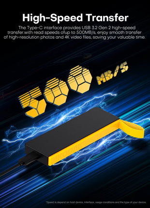 KODAK X106 SSD 1TB ssd unità esterna Disco rigido 2TB USB3.1 SSD esterno portatile 256B 512GB 1TB per laptop Smartphone PS4