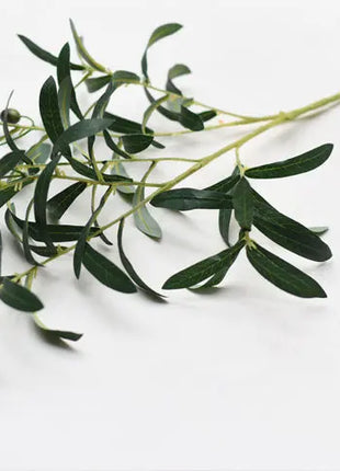 Ten-forked Artificial Olive Branch with Fruit Artificial Flower Artificial Plant Home Decoration Flower Wedding Decoration