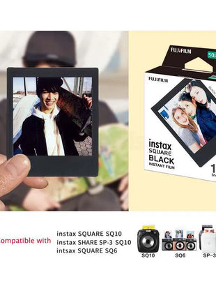 Film istantanei Originale Fujifilm Instax Pellicola Quadrata Bordo Bianco Carta Fotografica per Fujifilm SQ40 SQ10 SQ6 SQ1 SQ20 Stampante Fotografica