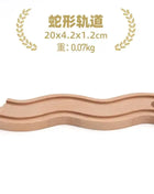 NUOVA binario ferroviario in legno tutti i tipi biforcazione biforcazione binario in legno di faggio accessori adatti per binari in legno Thomos giocattolo - riparo82