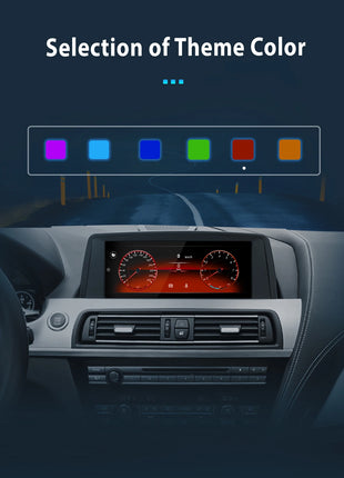 10.25 "Android 14 Wireless Carplay AutoRadio For BMW 6 Series F06 F12 F13 CIC NBT Radio Multimedia Audio GPS Screen Stereo 4GDSP - Riparo82