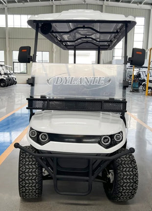 Hot Sale 2/4/6/8 Seat 48V 60V 72V Electric Golf Cart 4 Wheel Car Street Legal Off-Road Hunting Electric Golf Car - Riparo82