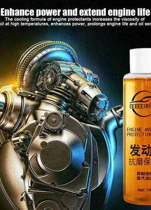 100ml Engine Anti-wear Agent Protective Engine Oil Car Reduction Oil Fine Eliminator Jitter Additive Noise Additive Mainten - Riparo82